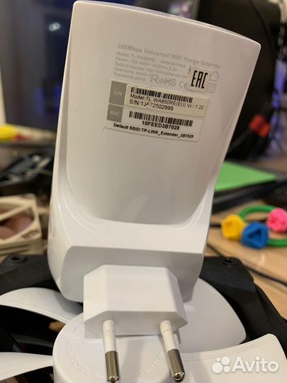 Репитер/ретранслятор Wi-Fi TP-link TL-WA850RE