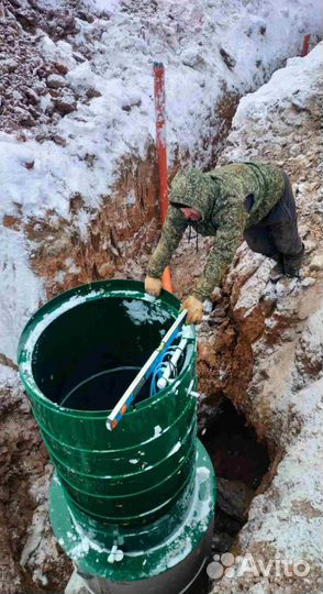 Септик установка монтаж под ключ за 1 день Биодевайс