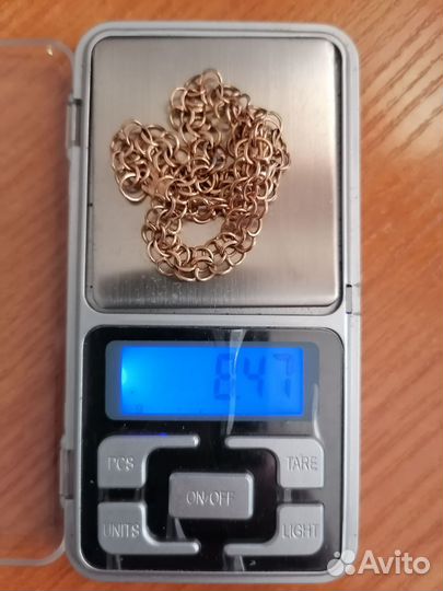 Золотой браслет 21 см