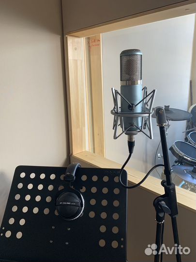 Студия звукозаписи, обучение игре на музыкальных