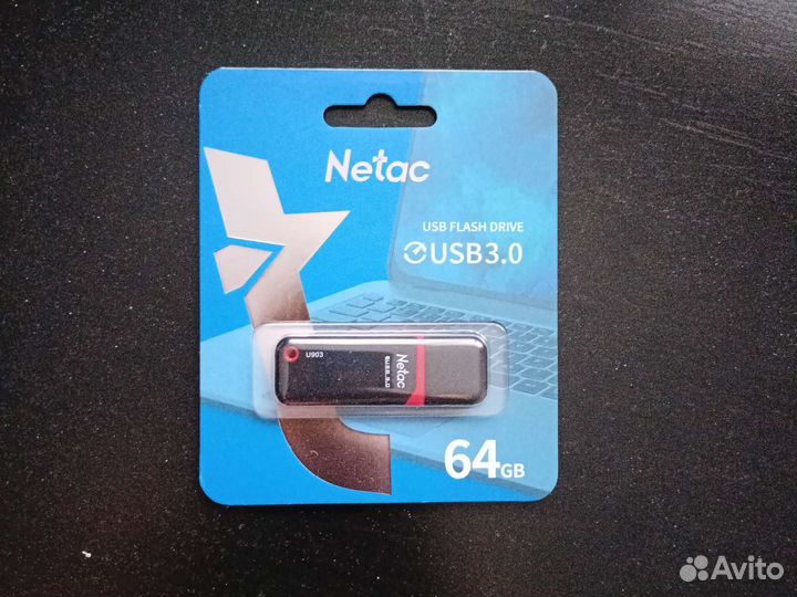Usb флешка Netac 64 гб