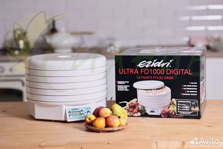 Сушилка для овощей и фруктов Ezidri Ultra FD1000 D