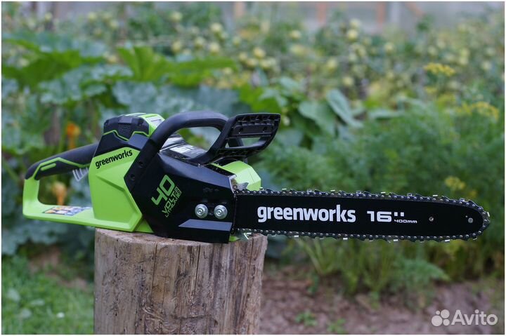 Цепная пила Greenworks GD40CS18 (40см)