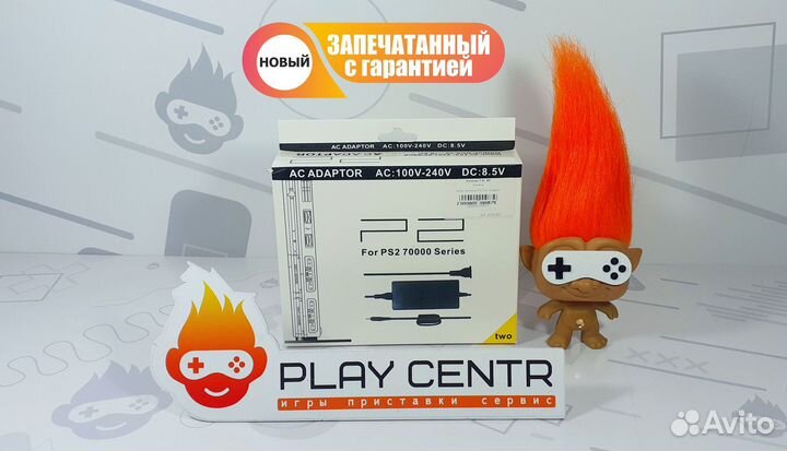 Блок питания для PS2 (scph-70100) новый