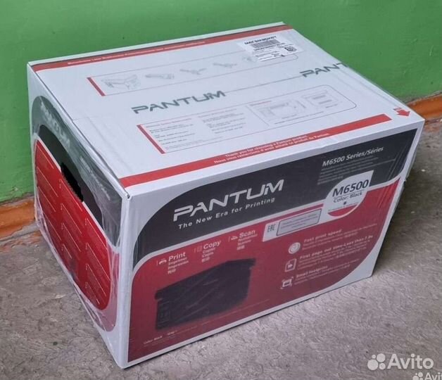 Лазерный принтер Мфу Pantum M6500 Новый Запечатан