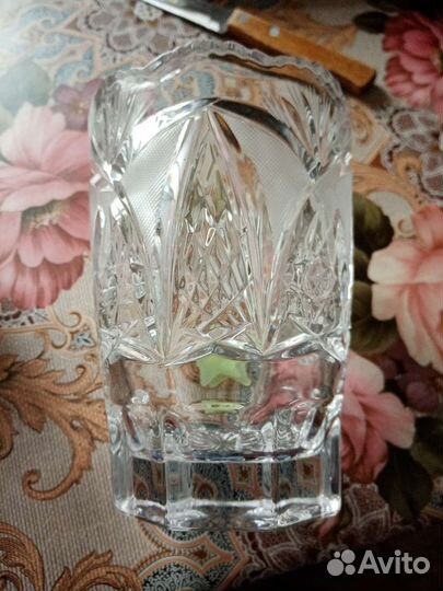 Ваза хрусталь