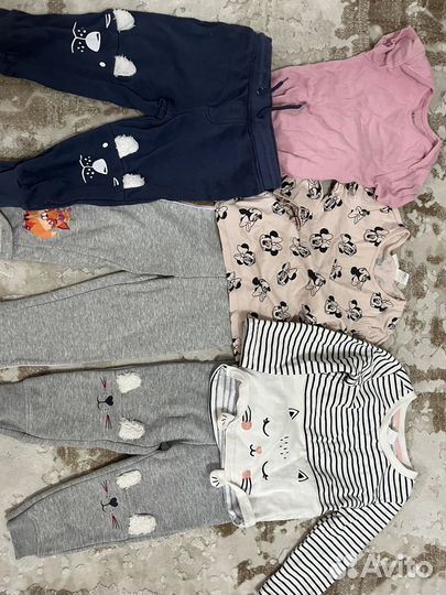 Вещи пакетом на девочку 80 86