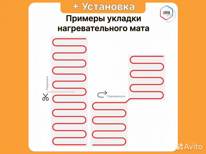 Теплый пол Russian Heat 0,75 кв.м