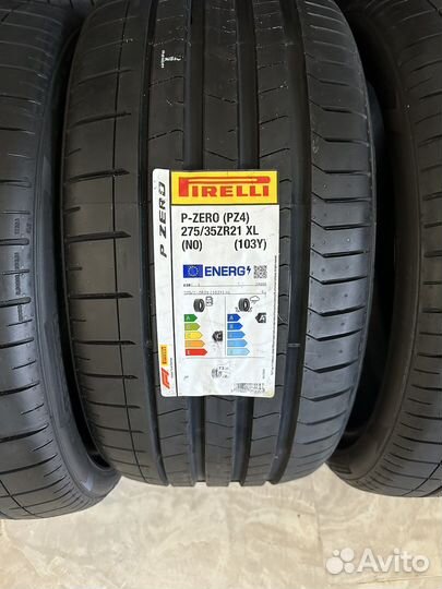 Pirelli P Zero PZ4 L.S. 315/30 R21 и 275/35 R21 105Y