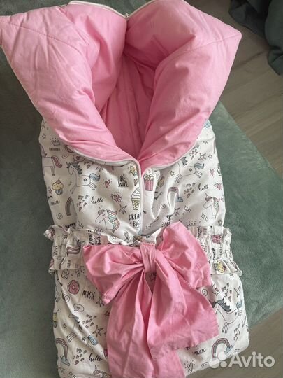 Конверт на выписку для девочки