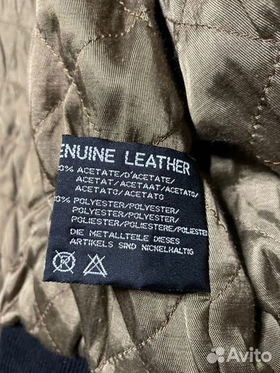 Front line leather jacket vintage (schott Y2К)