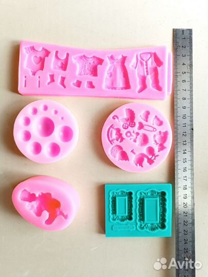 Форма, молд для мастики, выпечки, пряников, скалка