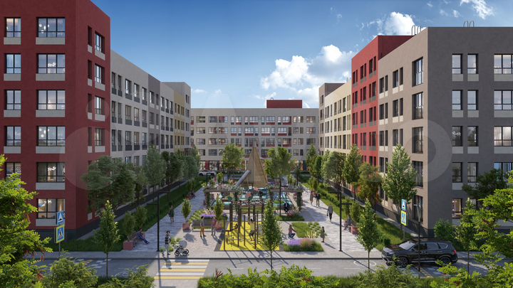 2-к. квартира, 54,5 м², 5/5 эт.