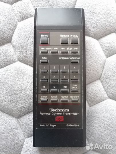 Пульт Technics EUR64789B