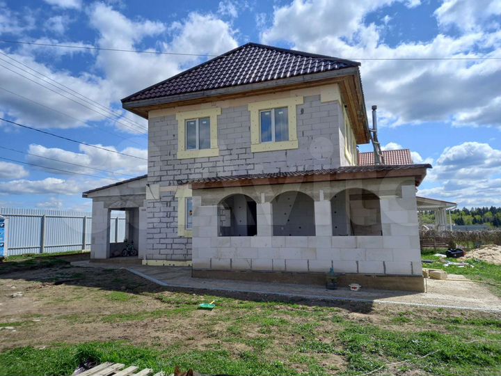 Коттедж 128 м² на участке 7 сот.