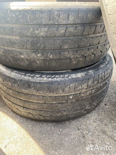 Pirelli P Zero 235/45 R20 и 255/40 R20