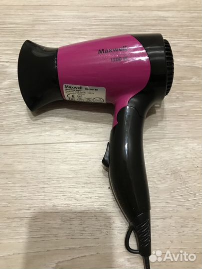 Фен для волос дорожный