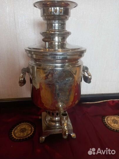 Антикварный самовар Баташева