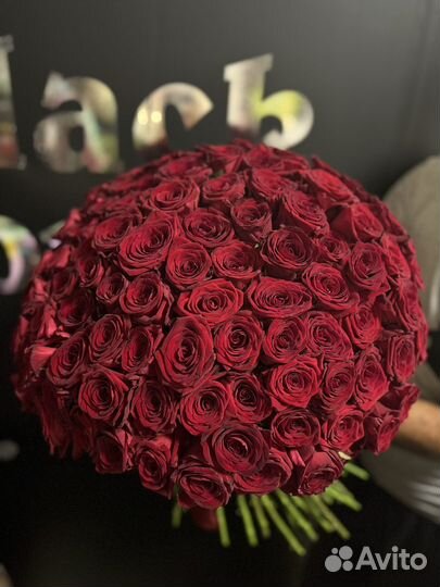 101 роза доставка