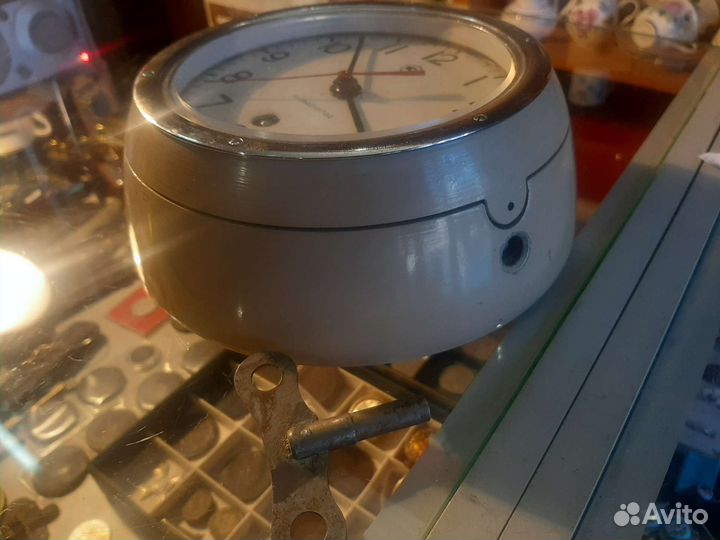 Часы корабельные антимагнитные СССР на ходу