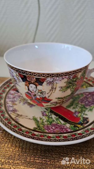 Чашка с блюдцем