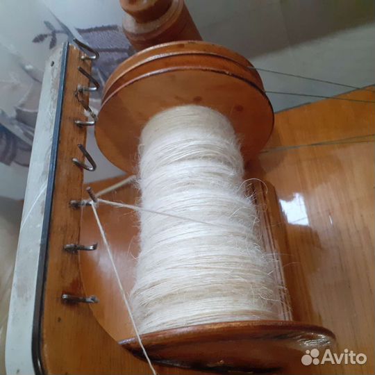 Пуховая пряжа в одну и в две нити