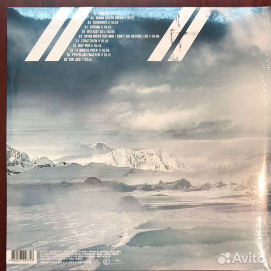 Виниловые пластинки rammstein