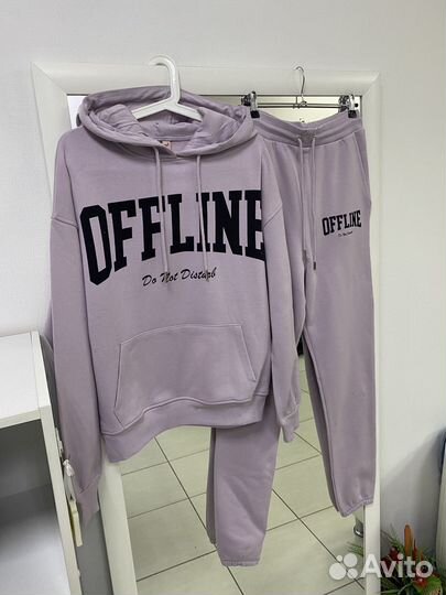 Костюм спортивный на флисе (42-48)