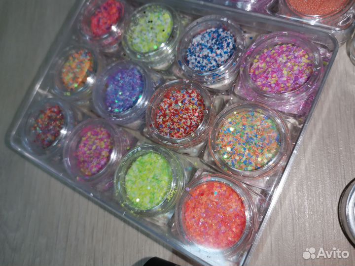 Блестки для ногтей