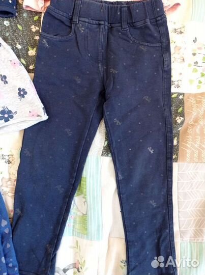 Вещи на девочку пакетом 104 р