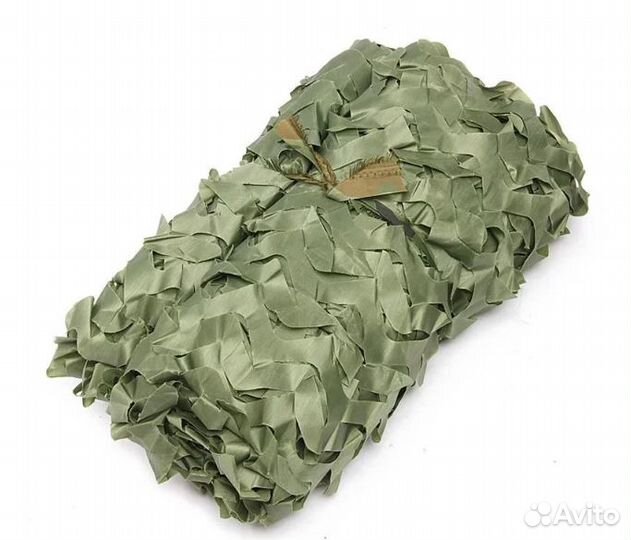 Маскировочная сетка зеленая