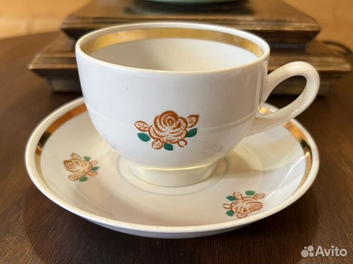 Чайная пара СССР дфз Вербилки