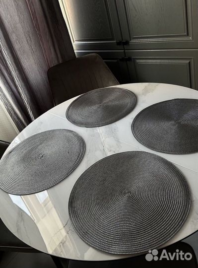 Салфетки на стол круглые