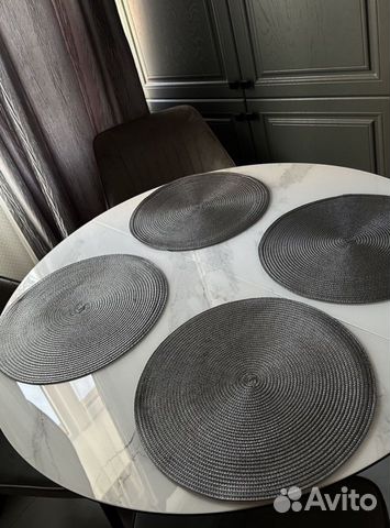 Салфетки на стол круглые