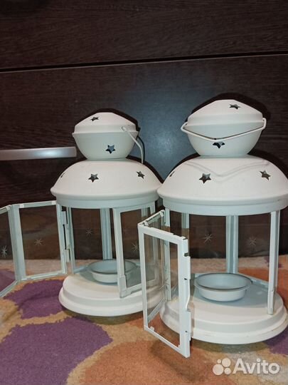 Подсвечник IKEA Икеа белый