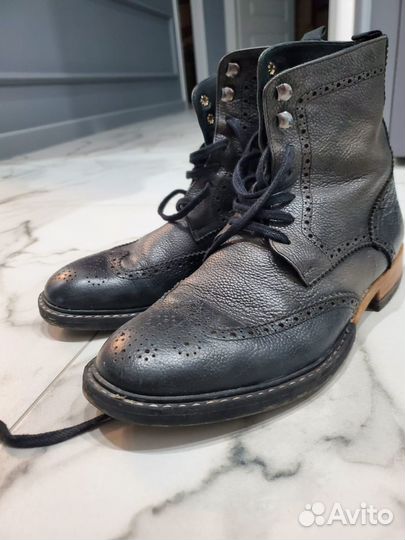 Ботинки зимние натуральная кожа
