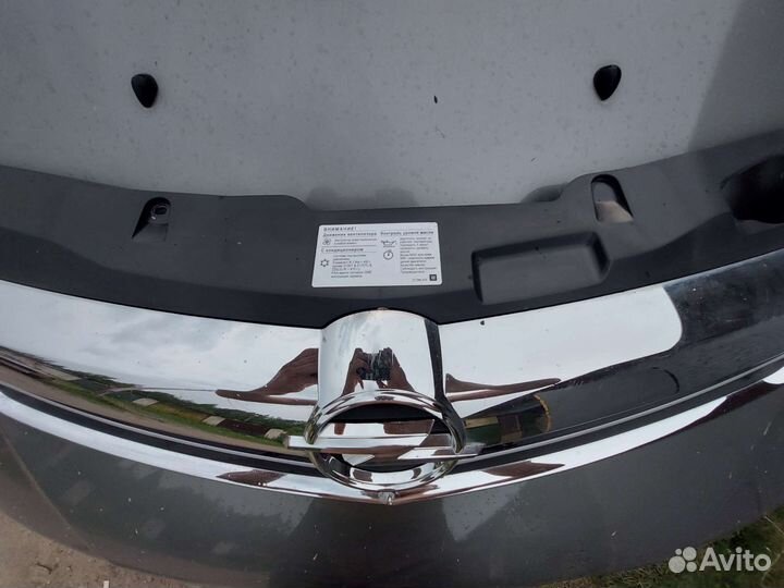 Решетка радиатора opel astra h рестайлинг