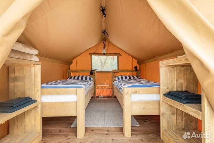 Сафари-палатка для глэмпинга 4x4 м