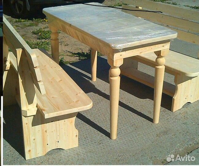 Дачная стол,скамейка,табурет,стул,деревянная