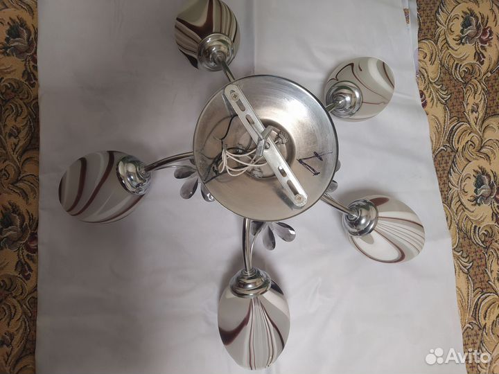 Люстра потолочная бу