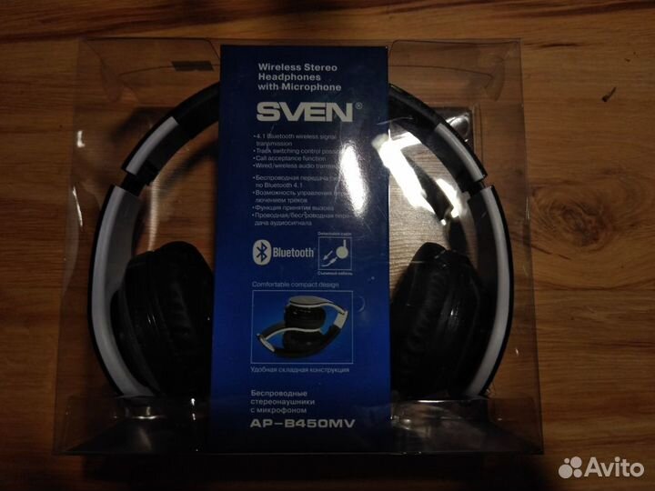 Новые беспроводные наушники Sven AP-B450MV