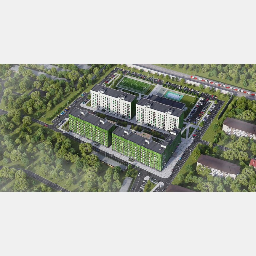 3-к. квартира, 79,6 м², 9/9 эт.