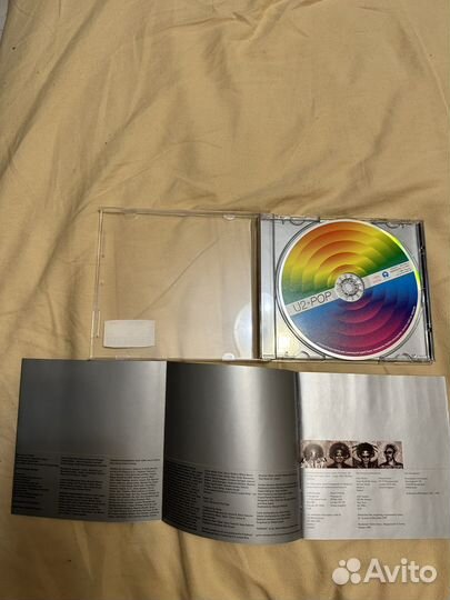 Фирменные cd диски U2