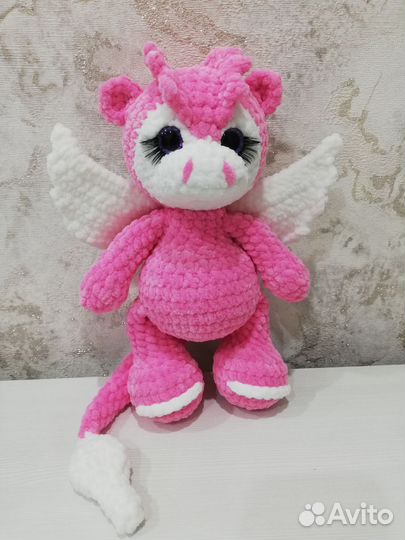 Вязанный Дракончик