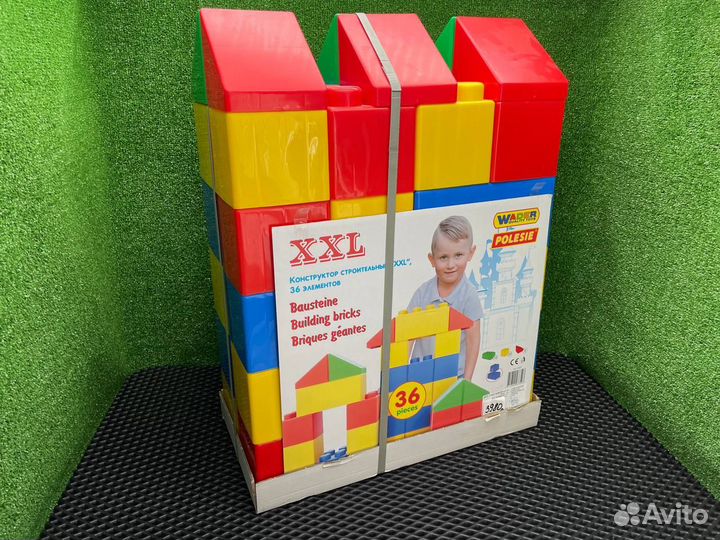 Мега Конструктор строительный XXL Полесье