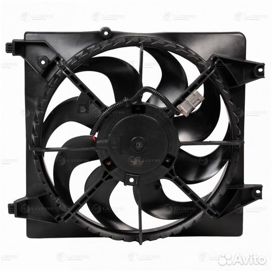 Электровентилятор охлаждения Hyundai Santa Fe II (06) 2.2D