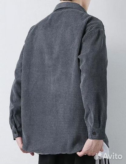 Вельветовая рубашка мужская