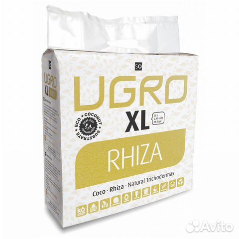 Ugro XL rhiza кокосовый субстрат