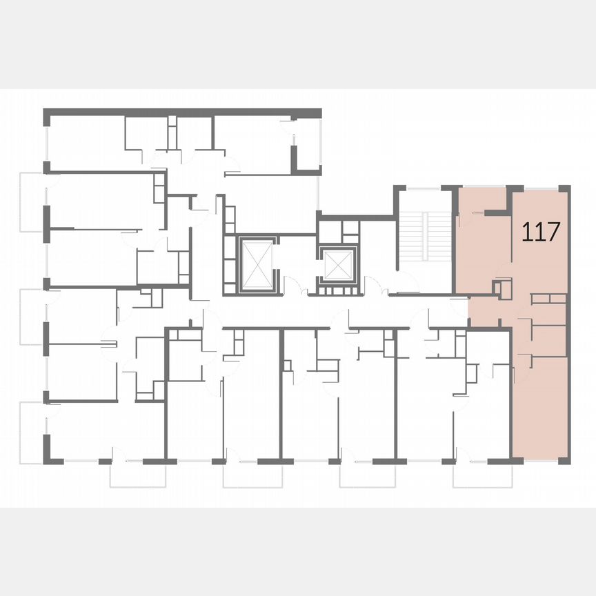 2-к. квартира, 58,6 м², 8/10 эт.