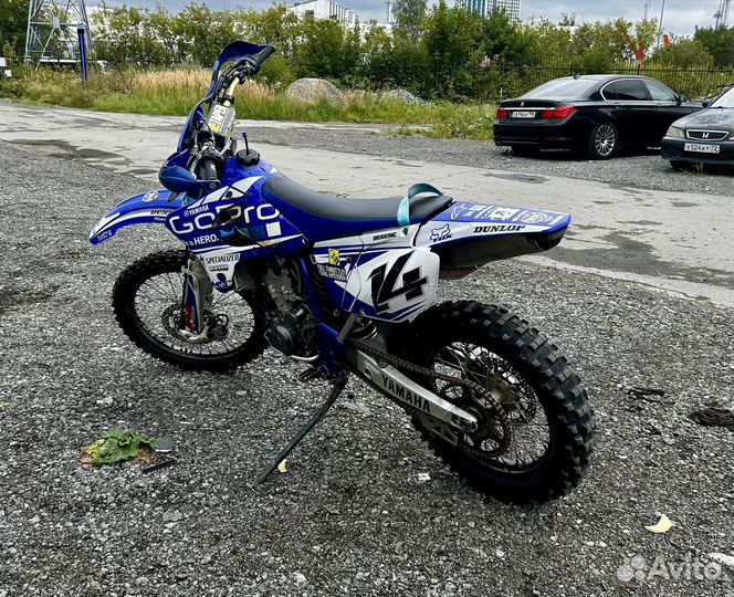 Yamaha wr450f птс